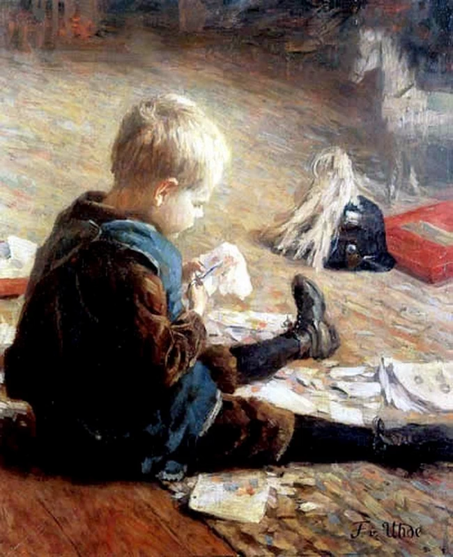 Ragazzo che gioca (1890)
